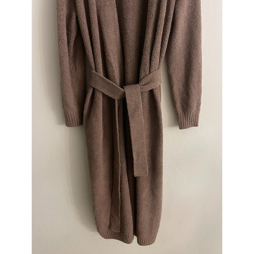 UGG Lennie Robe S Brown Allspice Soft Knit Pockets Long Belted NEW NWT $148 - Picture 5 of 9